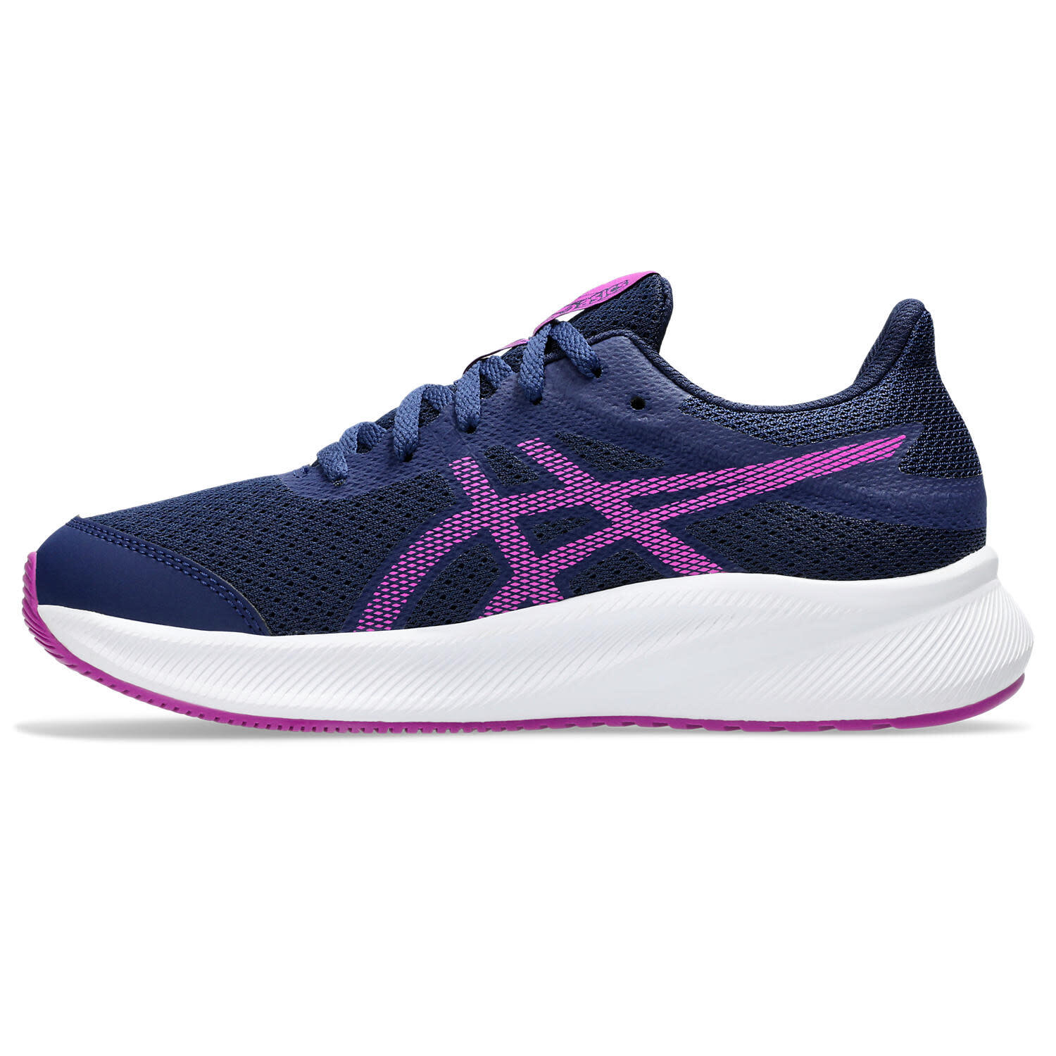 Chaussures De Running Enfants - ASICS Patriot 13 GS - Blue Expanse/Magenta 3/7