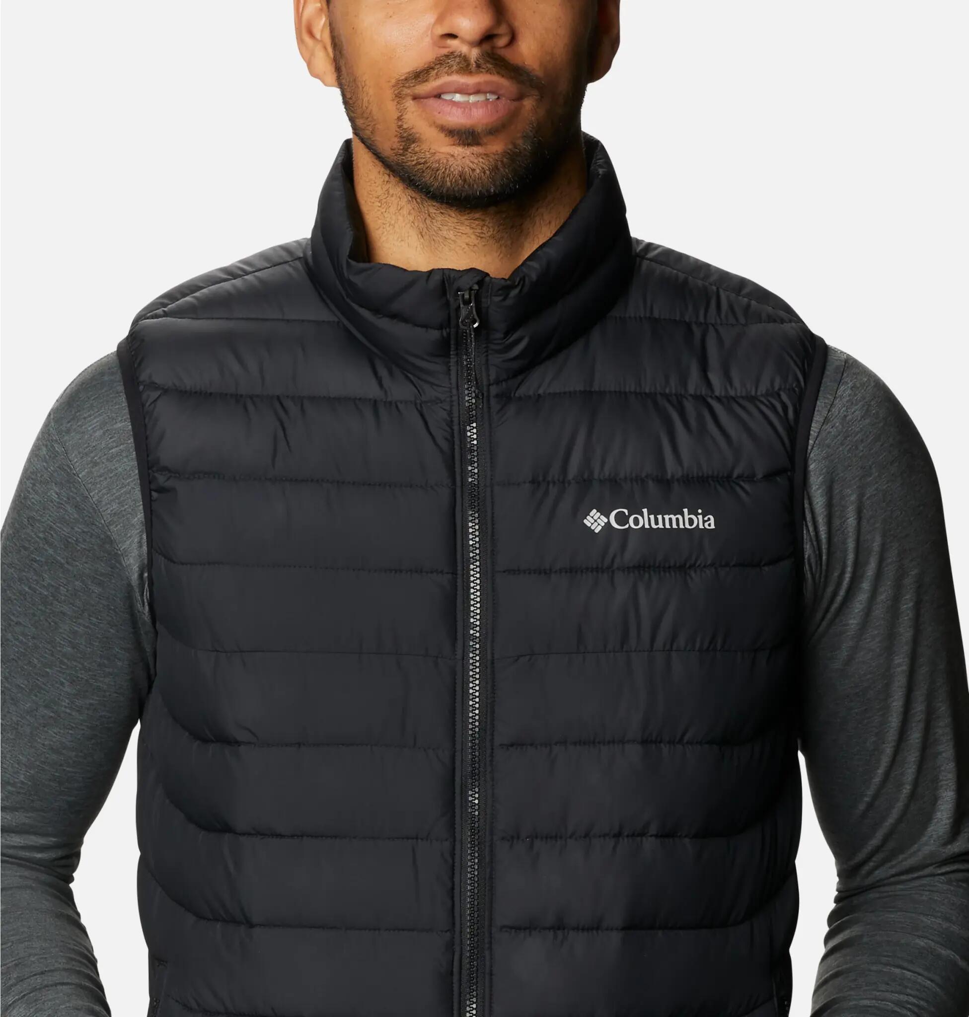 Coletes Homem - COLUMBIA Powder Lite II Vest  - Black 4/7