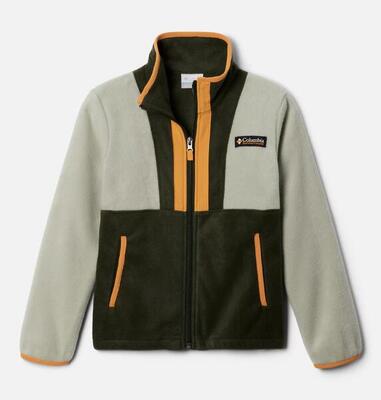 Fleecevesten truien kinderen - columbia y back bowl™ full zip fleece - safari