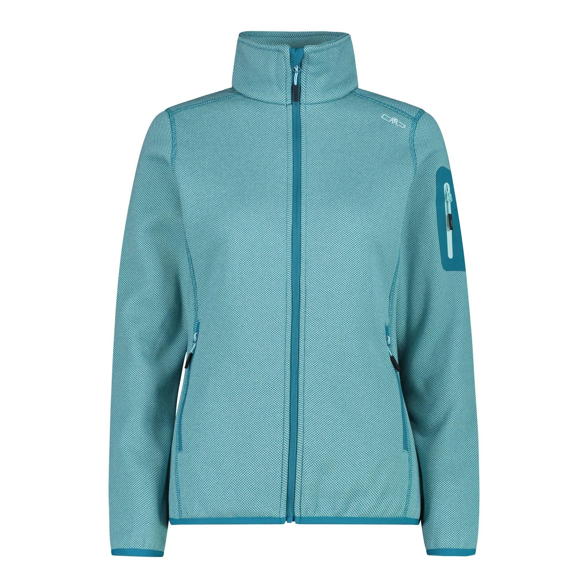 CMP CMP Knitted Melange Fleece W -  Acqua/Teal