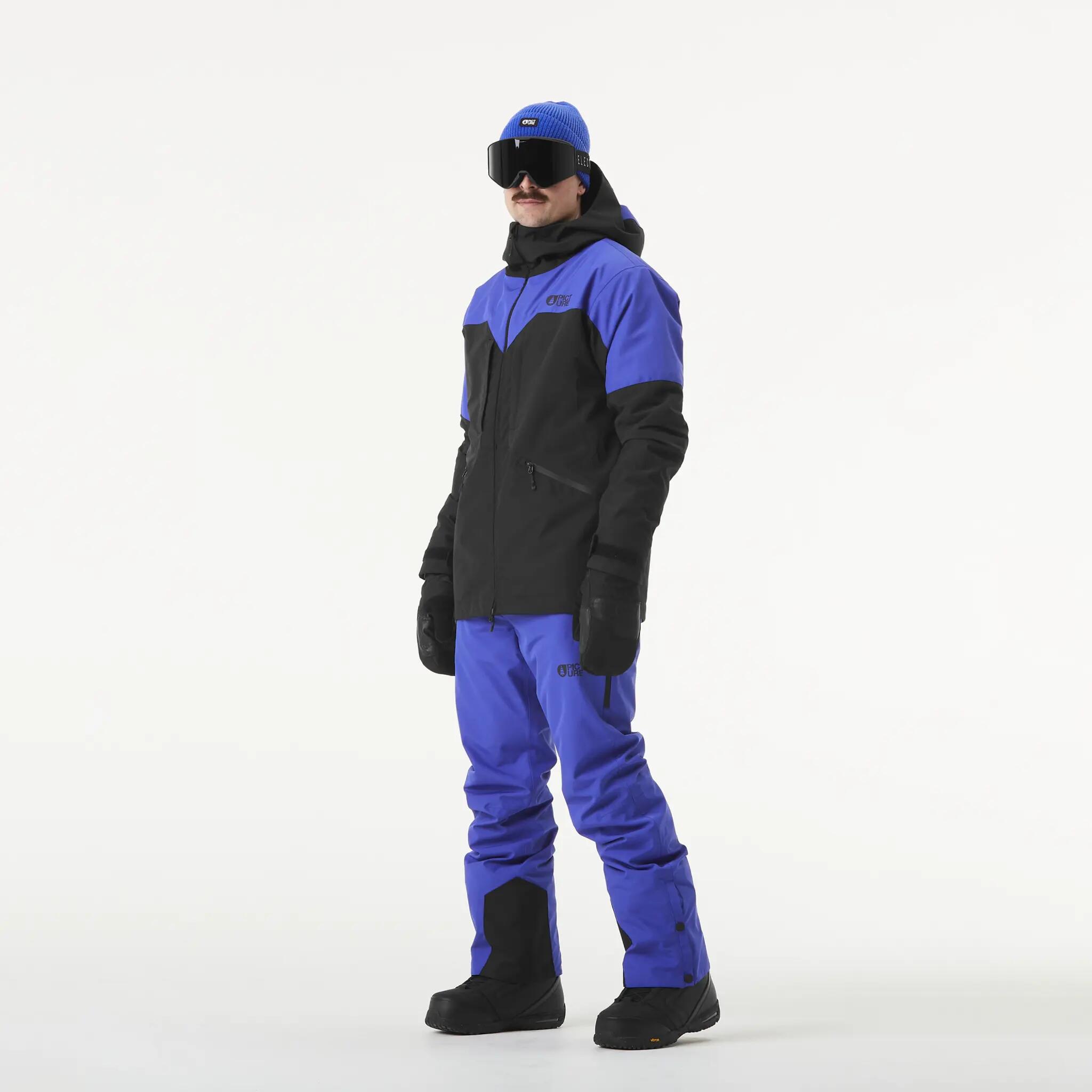 Casacos De Esqui Homem - PICTURE  Bangup - Black/Blue 3/7
