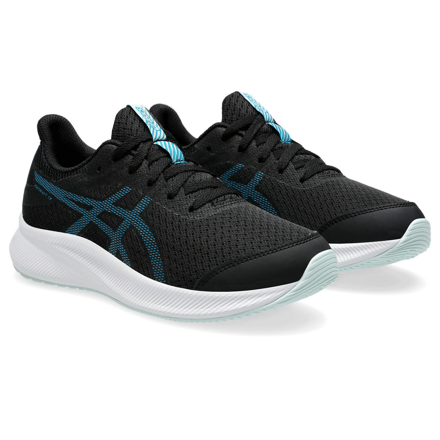 Calçado - crianças - patriot 13 gs - amortecimento - preto/teal 2/7