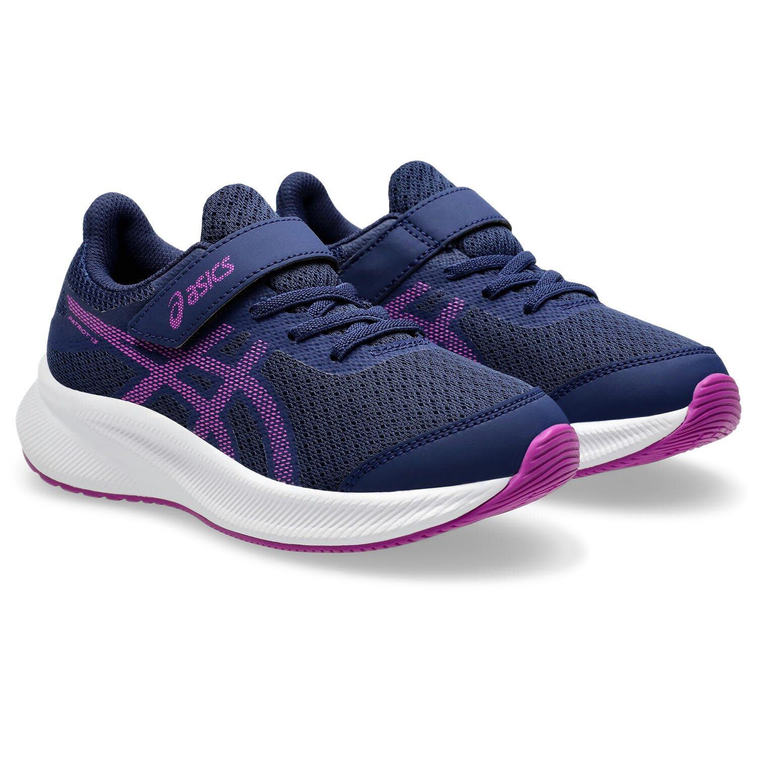 Chaussures De Running Enfants - ASICS Patriot 13 PS - Blue Expanse/Bold Magenta 2/7
