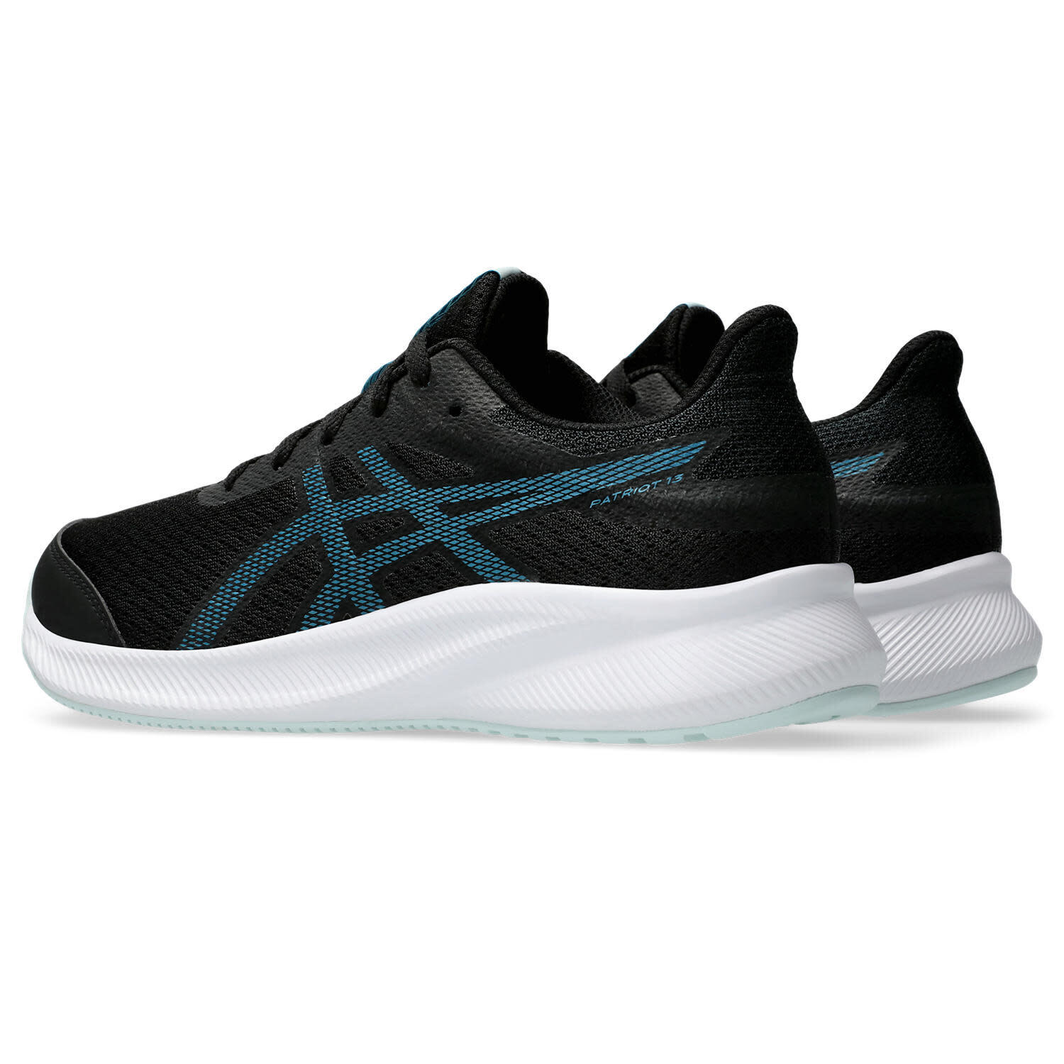 Calçado - crianças - patriot 13 gs - amortecimento - preto/teal 3/7