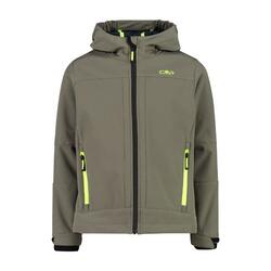 Vestes Softshell Enfants - CMP Kid SoftShell Jacket - Olive