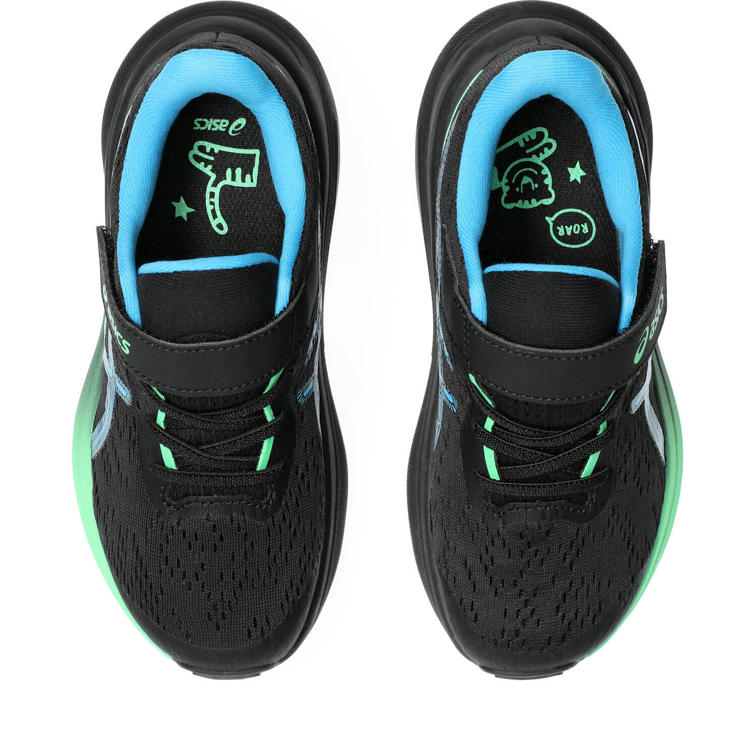 Zapatillas Running Niños - ASICS GT-1000 13 PS - Black/DigitalAqua 6/7