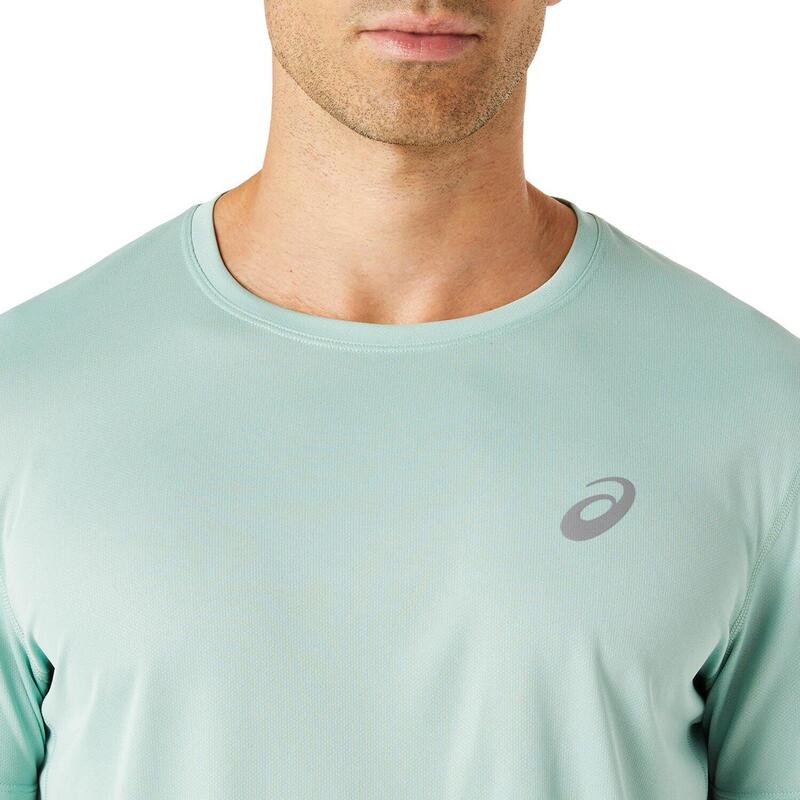 Camiseta Manga Hombre- ASICS Core SS Top - Light Celadon