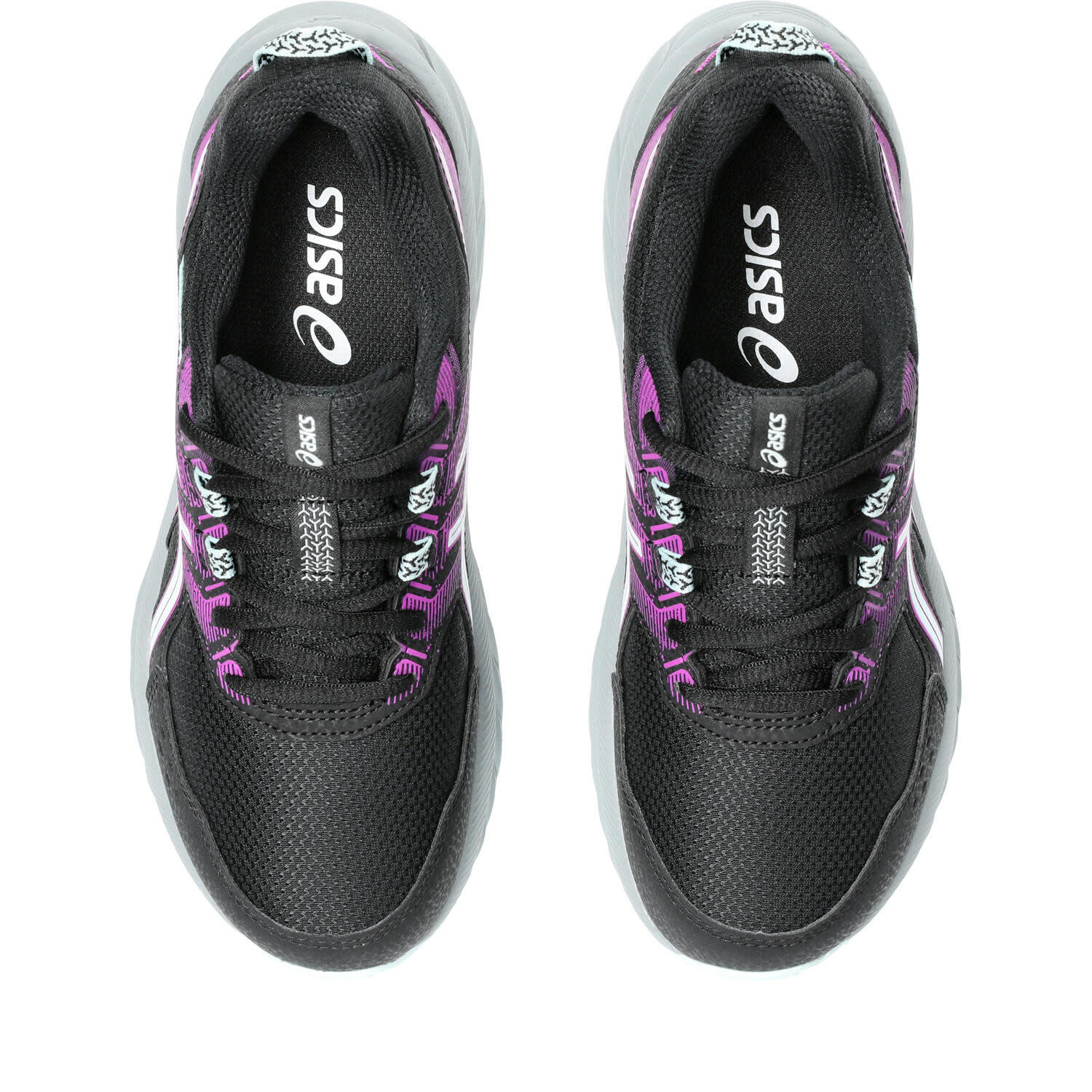 Chaussures De Randonnee Enfants - ASICS Pre Venture 9 GS - Black/ShootingSea 6/7