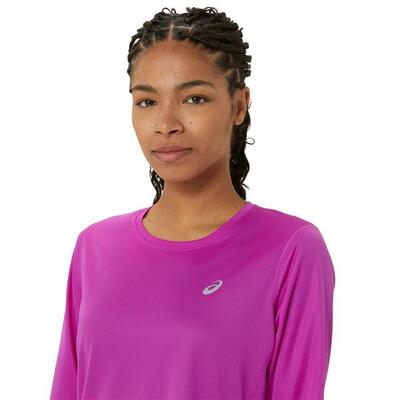 T Shirts Shirts Clothing Kinder - ASICS Core LS Top W - Dusty Mauve
