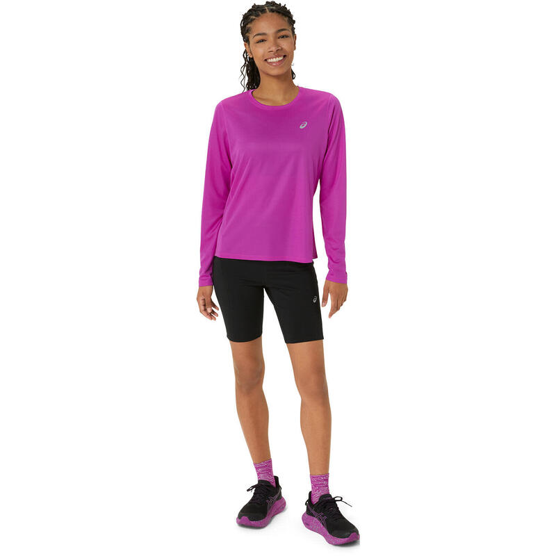 Camisetas Y Camisas Mujer - ASICS Core LS Top W - Bold Magenta