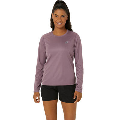 T Shirts Shirts Clothing Kinder - ASICS Core LS Top W - Dusty Mauve