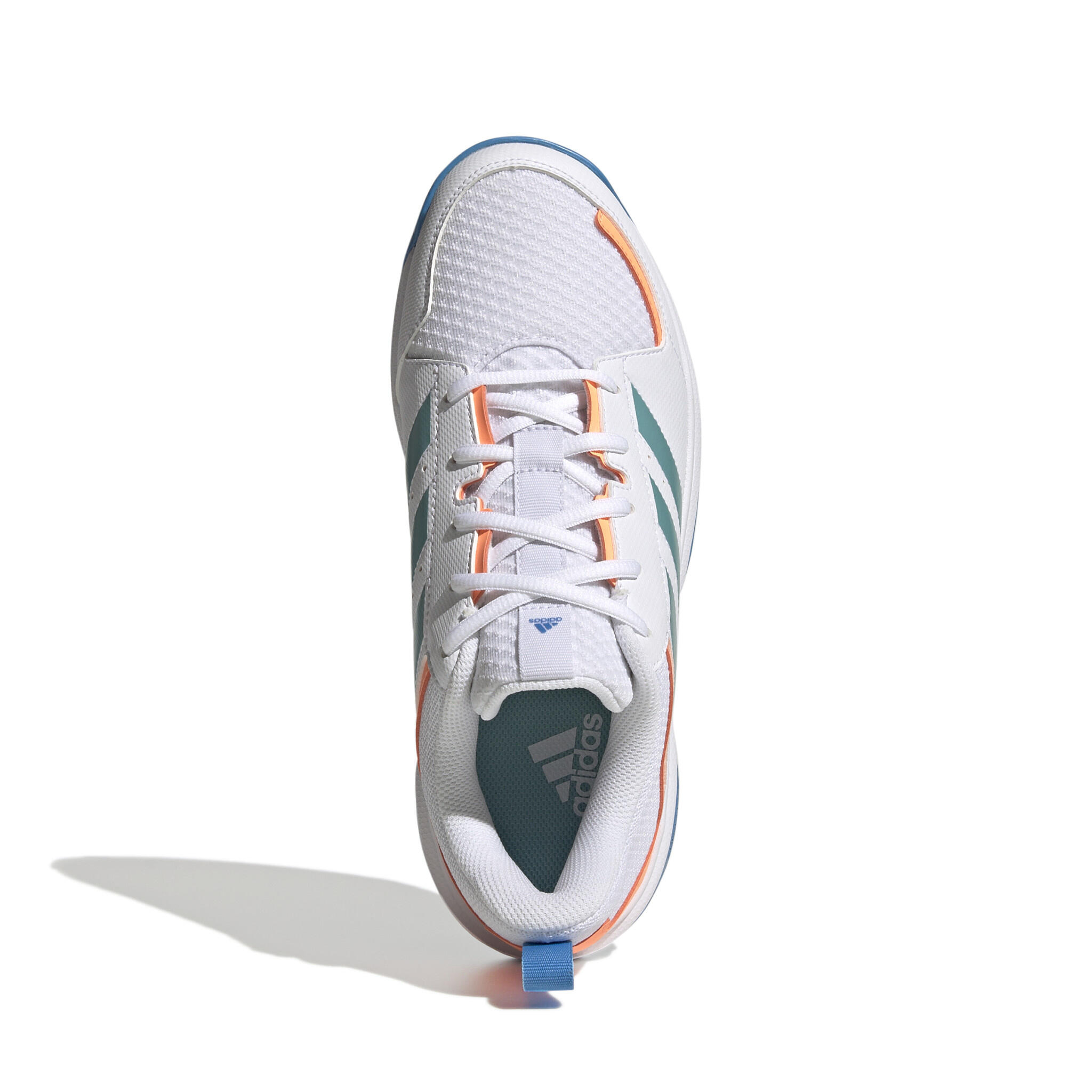 Tenis Y Padel Mujer - ADIDAS Ligra 7 W  - White/Green/Orange 2/6