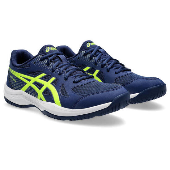 Sport En Salle Homme - ASICS Upcourt 6 - Blue Exp/Safety Yellow