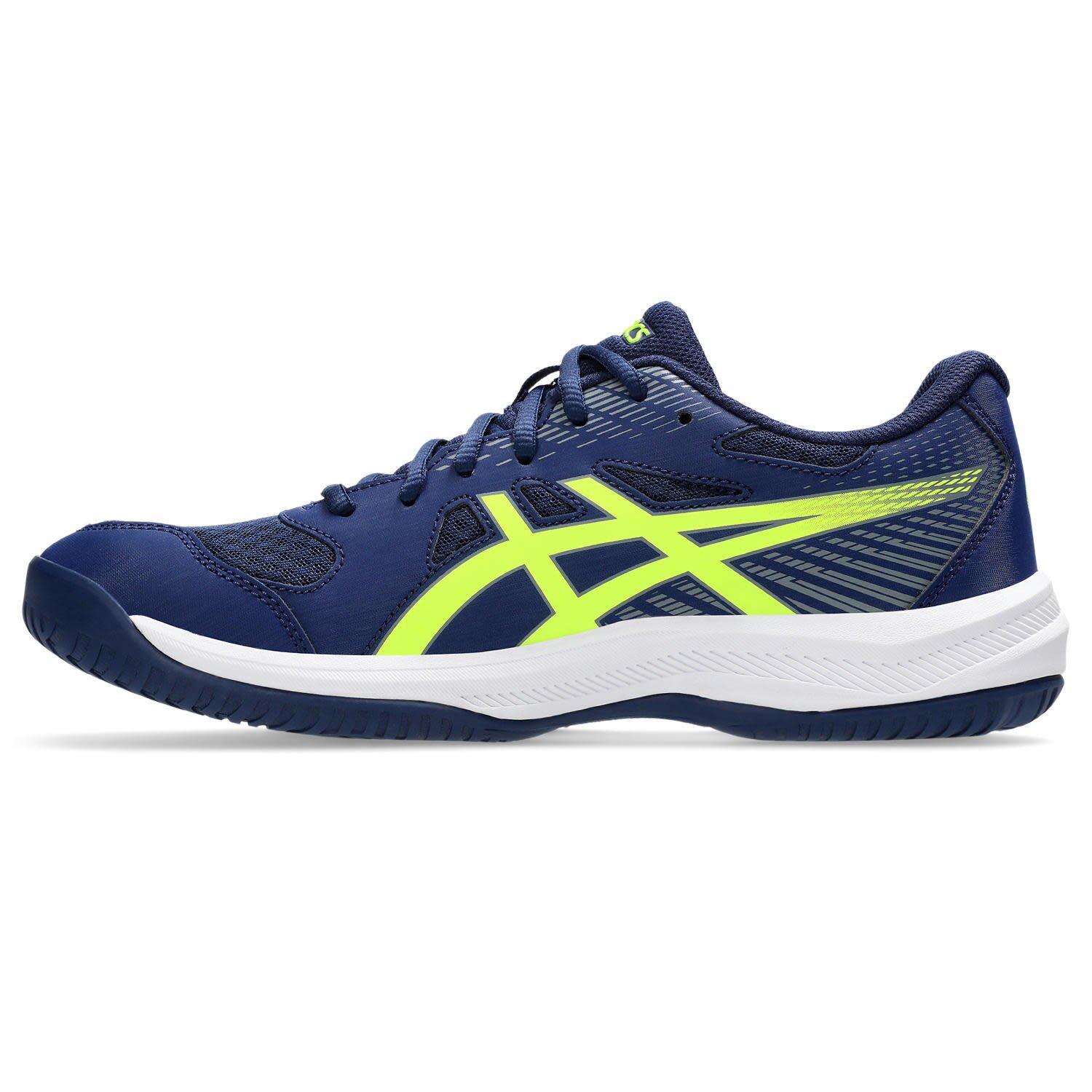 Sport In De Zaal Heren - ASICS Upcourt 6 - Blue Exp/Safety Yellow 4/7