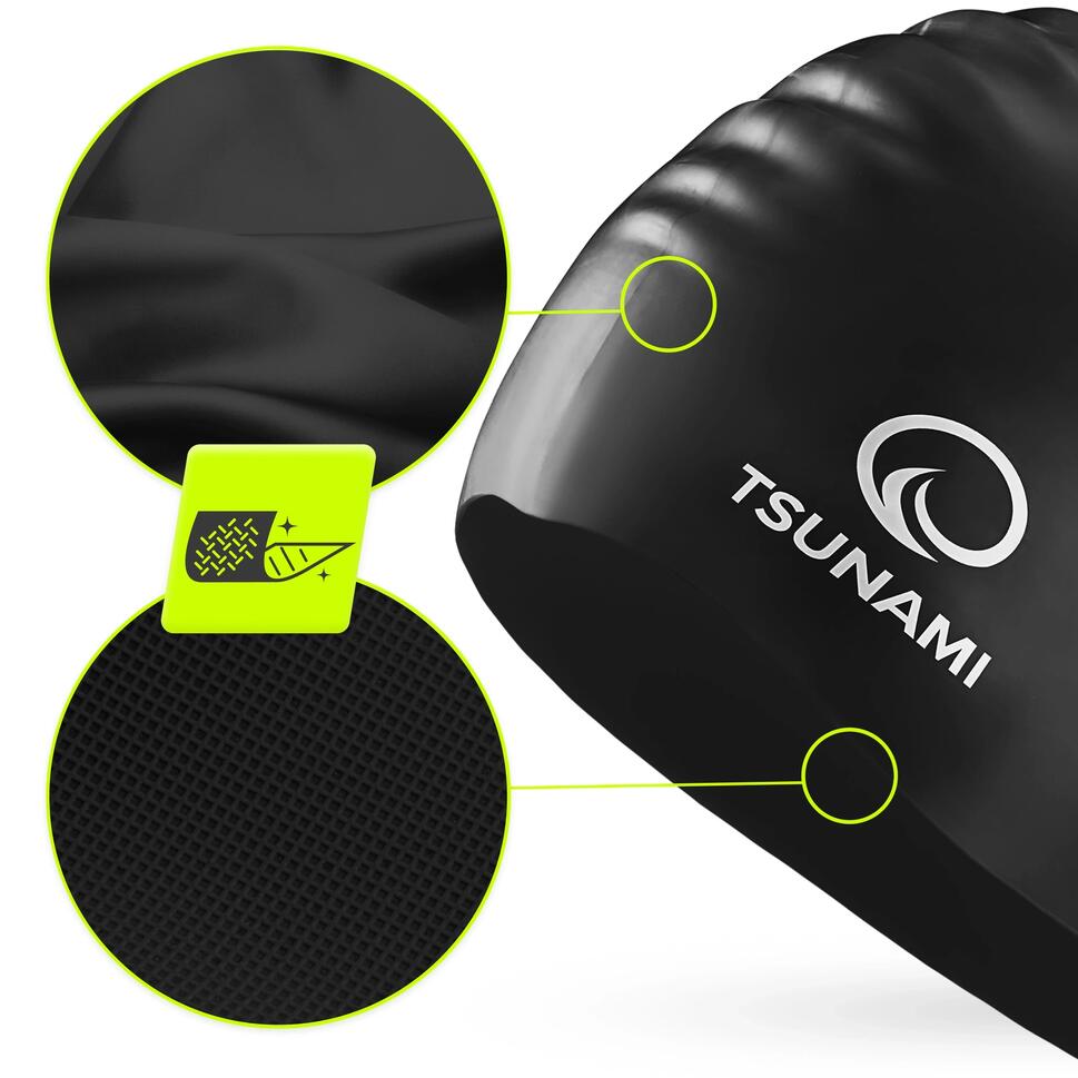 Czepek pływacki na basen TSUNAMI PRO unisex
