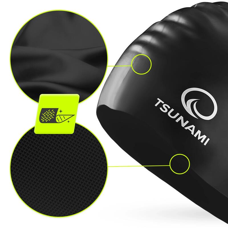 Czepek pływacki na basen TSUNAMI PRO unisex