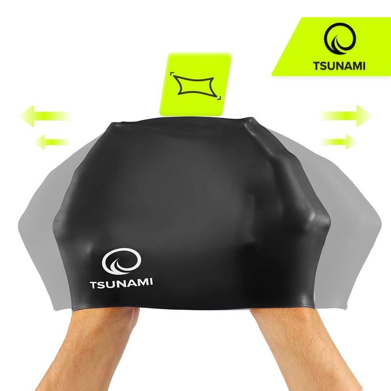 Czepek pływacki na basen TSUNAMI PRO unisex