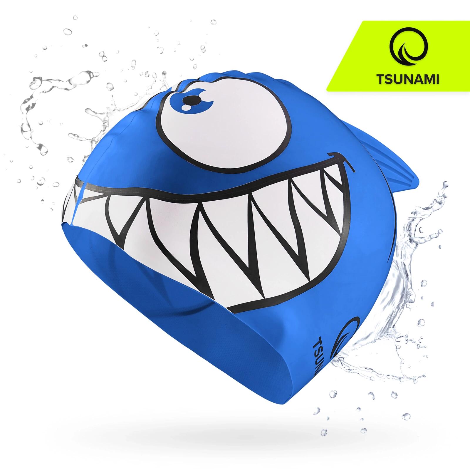Dětská plavecká čepice TSUNAMI 6/6