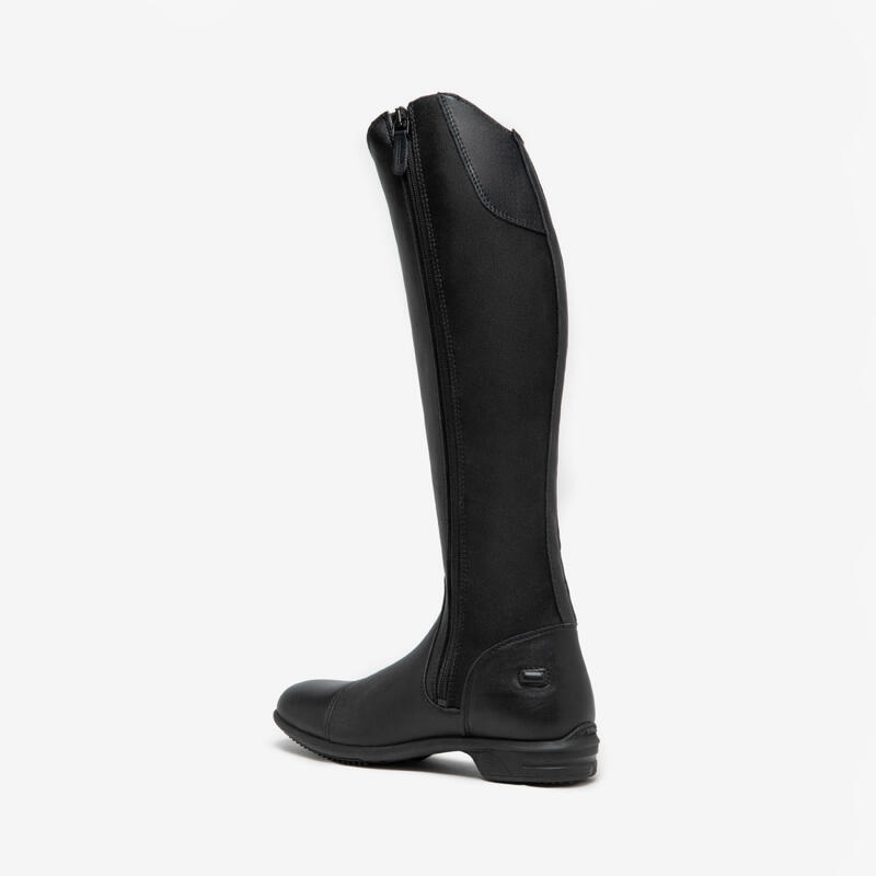 Seconde vie - Bottes équitation cuir adulte - 560 noires - EXCELLENT