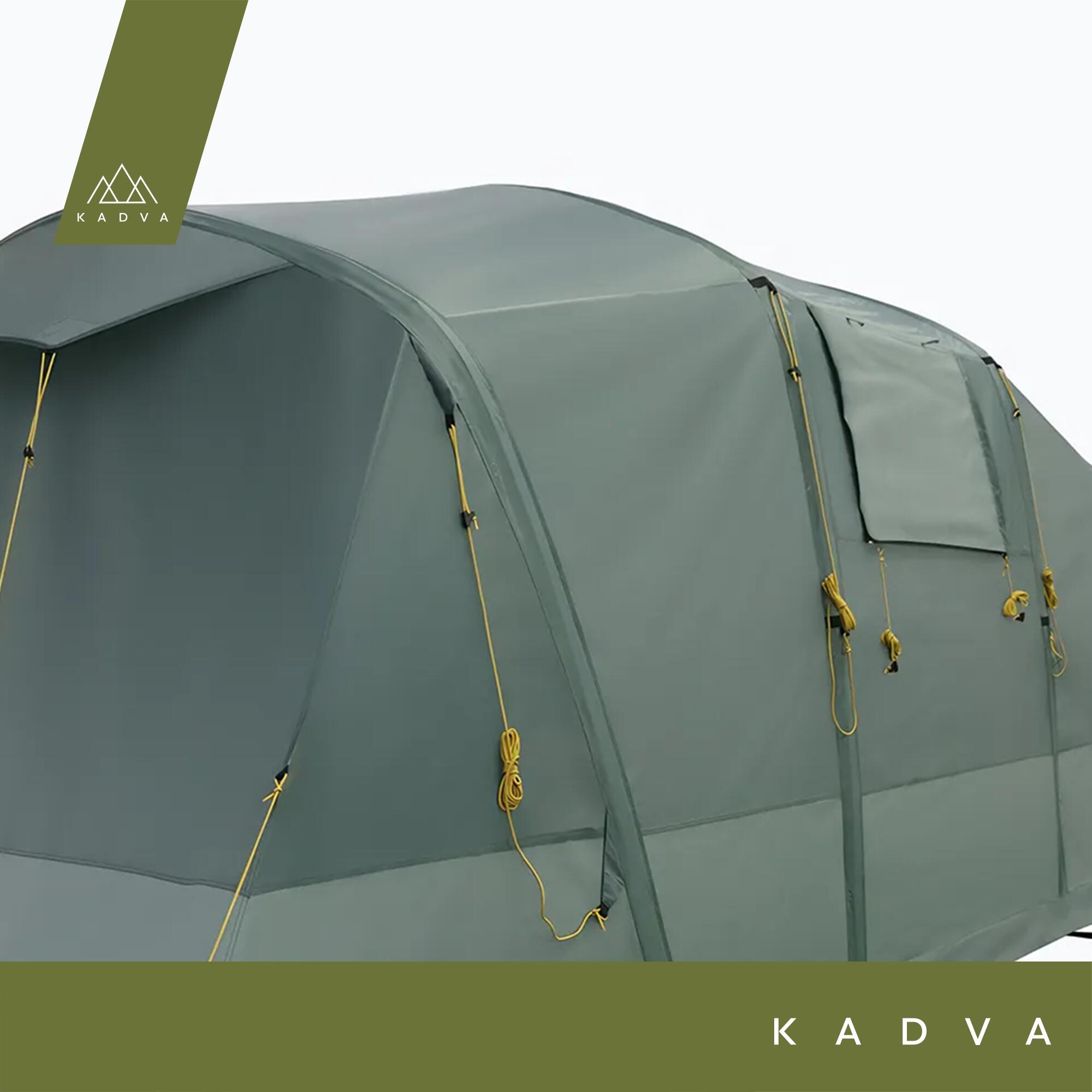 Cort de camping gonflabil 8 persoane KADVA AIRcamp 8.44 3/7