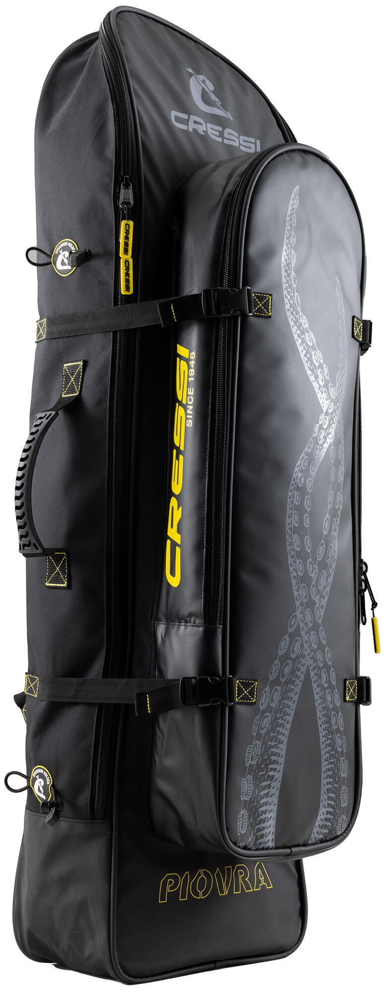 CRESSI Cressi Piovra Dry Backpack - Trattamento Idrorepellente per Pinne a Pala Lunga