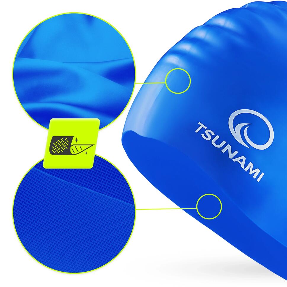 Czepek pływacki na basen TSUNAMI PRO unisex