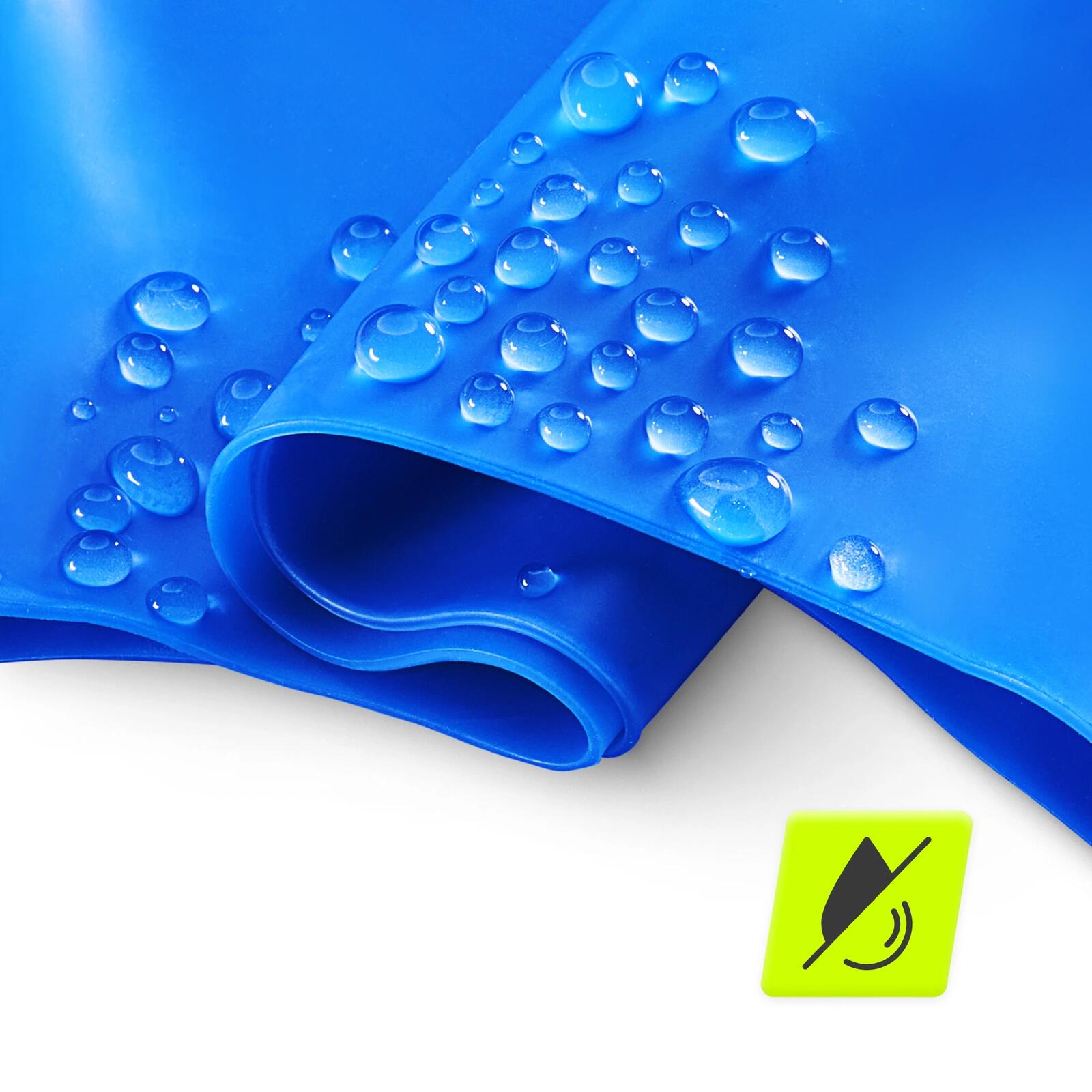 Badekappe Schwimmkappe PRO Silikon Training Wettkampf Herren Damen TSUNAMI 4/6
