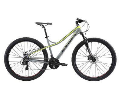 Bikestar hardtail mtb alu 29 inch 21 speed grijs