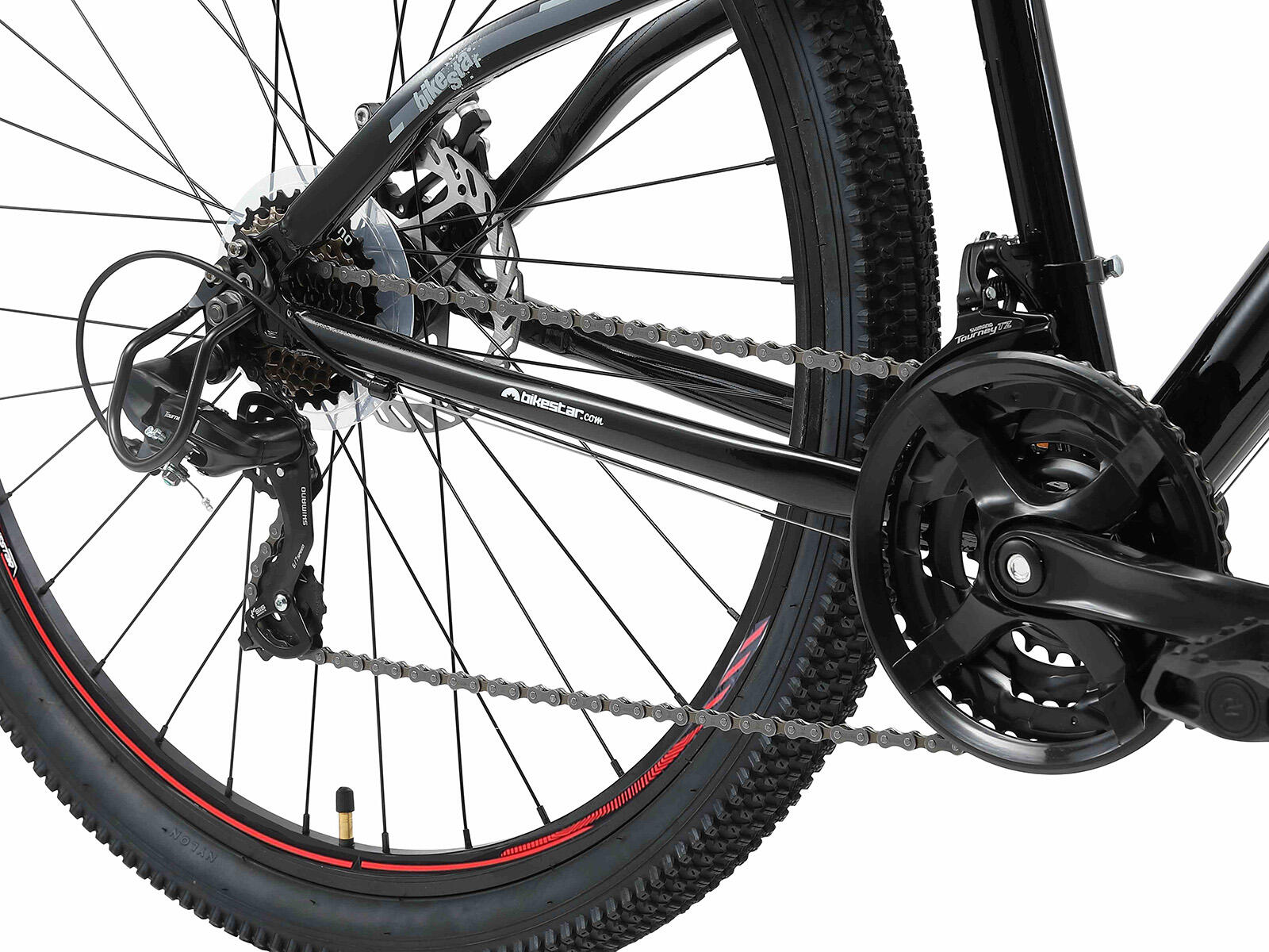 MTB fiets 29" aluminium, hardtail, 21 versnellingen, schijfremmen 5/5