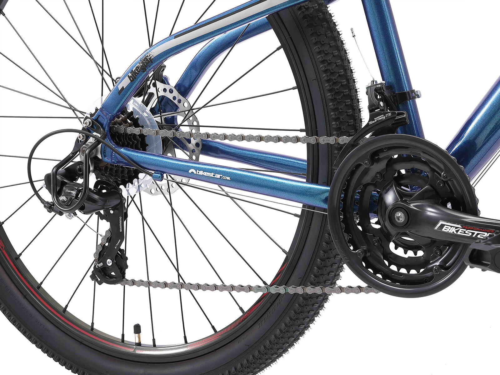 MTB Bicicleta de montaña 27.5" aluminio, hardtail, 21 marchas, frenos de disco 5/5