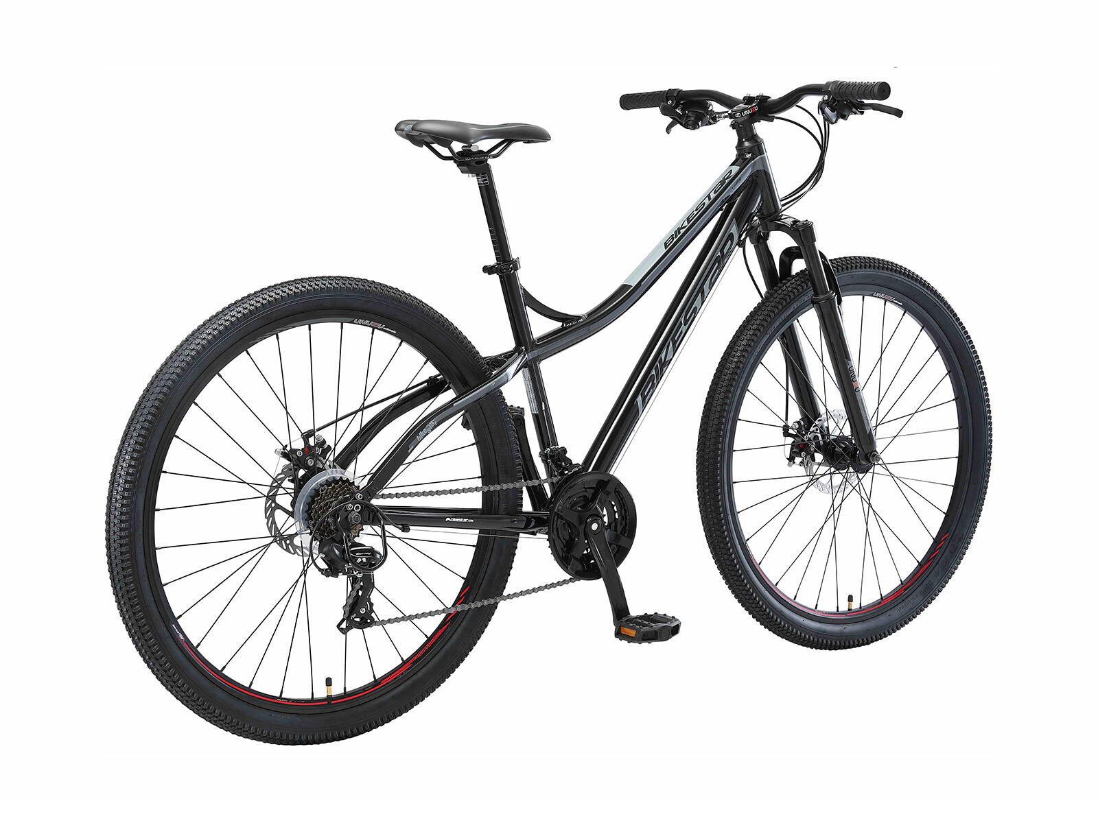 MTB fiets 29" aluminium, hardtail, 21 versnellingen, schijfremmen 3/5