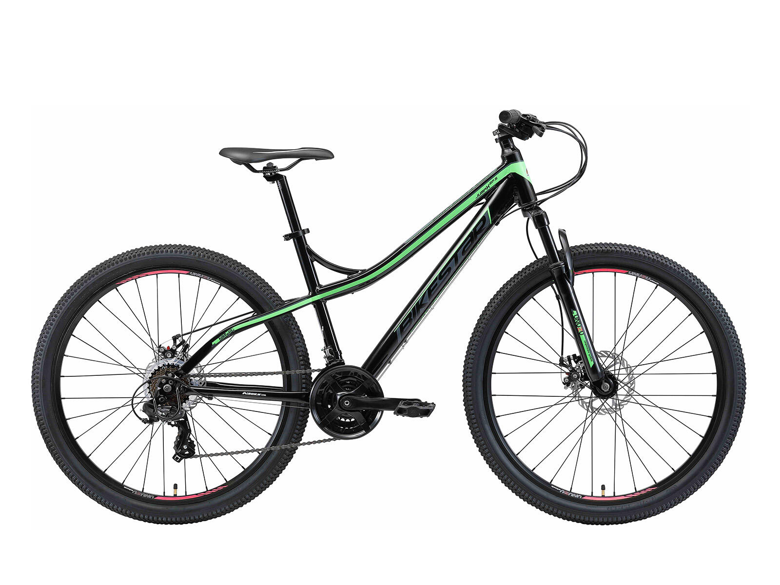 BIKESTAR MTB 27.5" alluminio, hardtail, 21 velocità, freno a disco