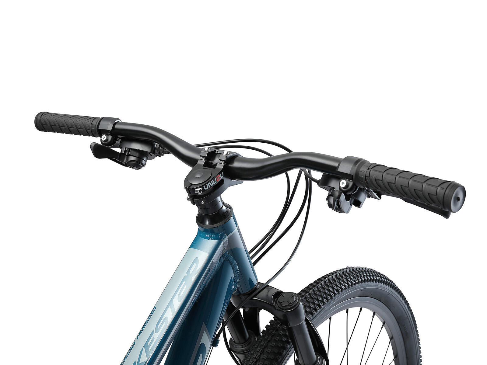 Bikestar Hardtail MTB Alu 29 inch 21 speed Blauwgrijs 3/4