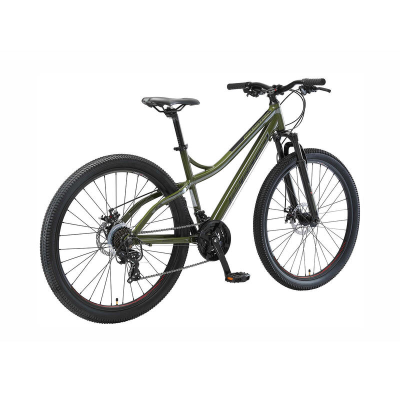 Bikestar Hardtail MTB Alu 27.5 inch 21 speed Olijfgroen