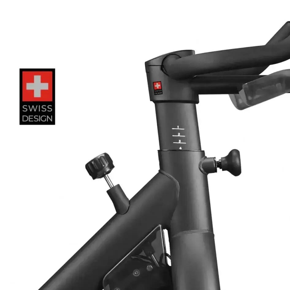 Lit Bike – Bicicleta cardio Premium de interior negru 3/7