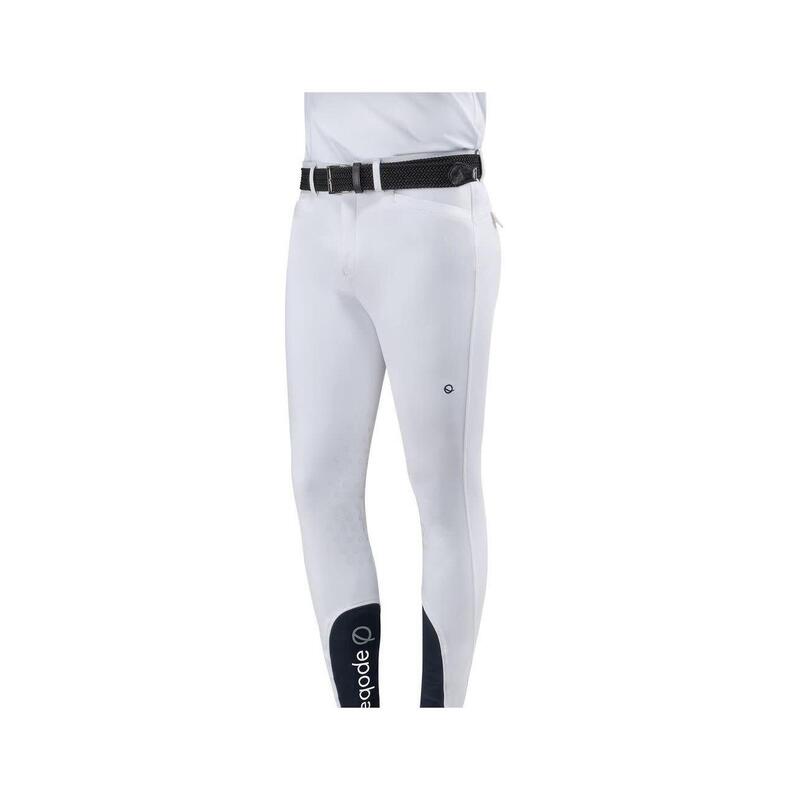 Paardrijden - Unisex -  White - -men's Knee Grip Breeches Davis