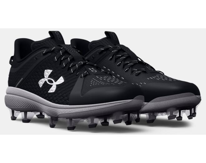 Under Armour Yard Low MT TPU (3025591) 13,0 Noir 1/5