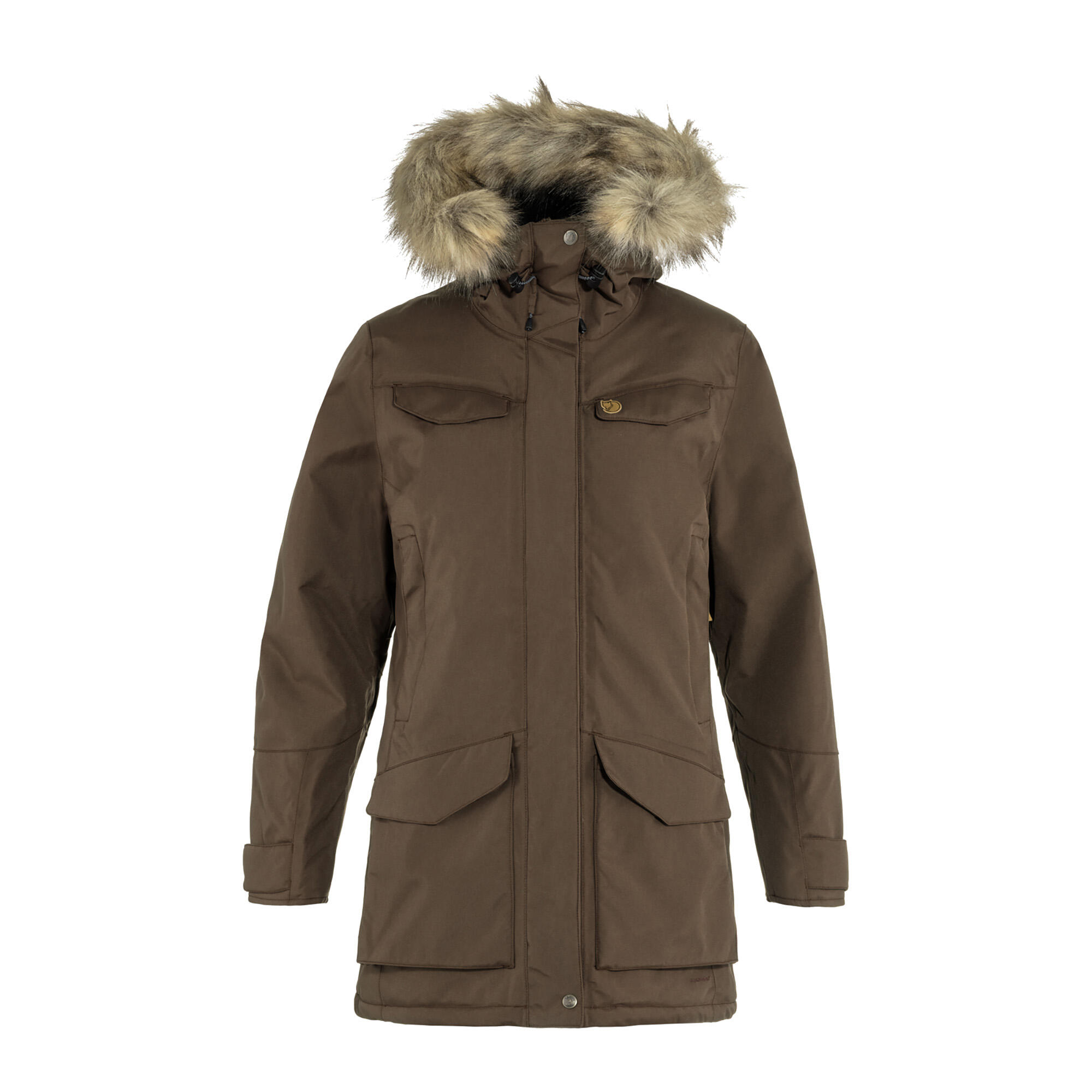 Fjallraven - Doudoune Femme Fjällräven Nuuk Parka - Veste - Marron - Decathlon