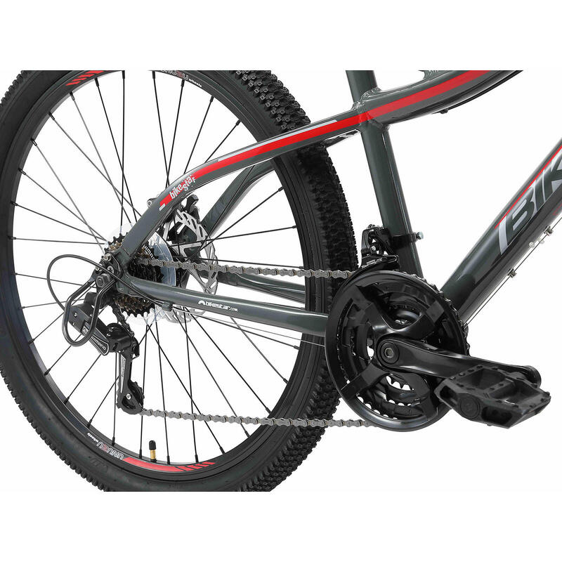 VTT 26" aluminium, semi-rigide, 21 vitesses, frein à disque