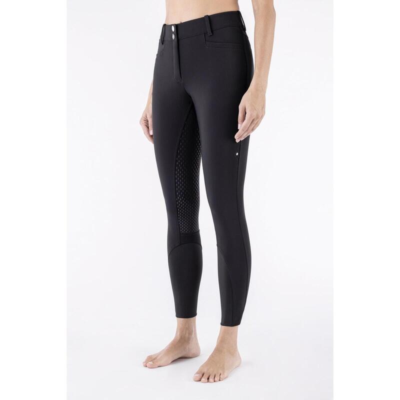 Paardrijden - Unisex -  Black - -women's Full Grip Breeches Adellek