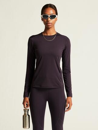 Manche longue - running - femmes - respirant - Adv Essence 2 - noir