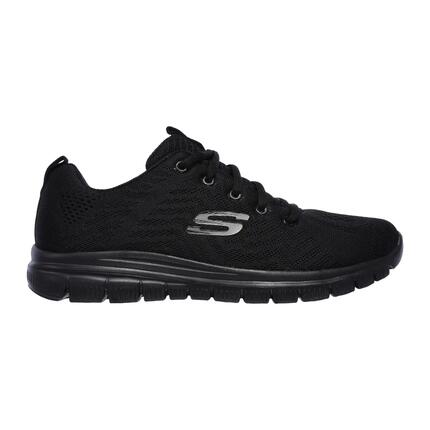 Baskets FEMME Skechers 12615-bbk Graceful-get Connected NOIR