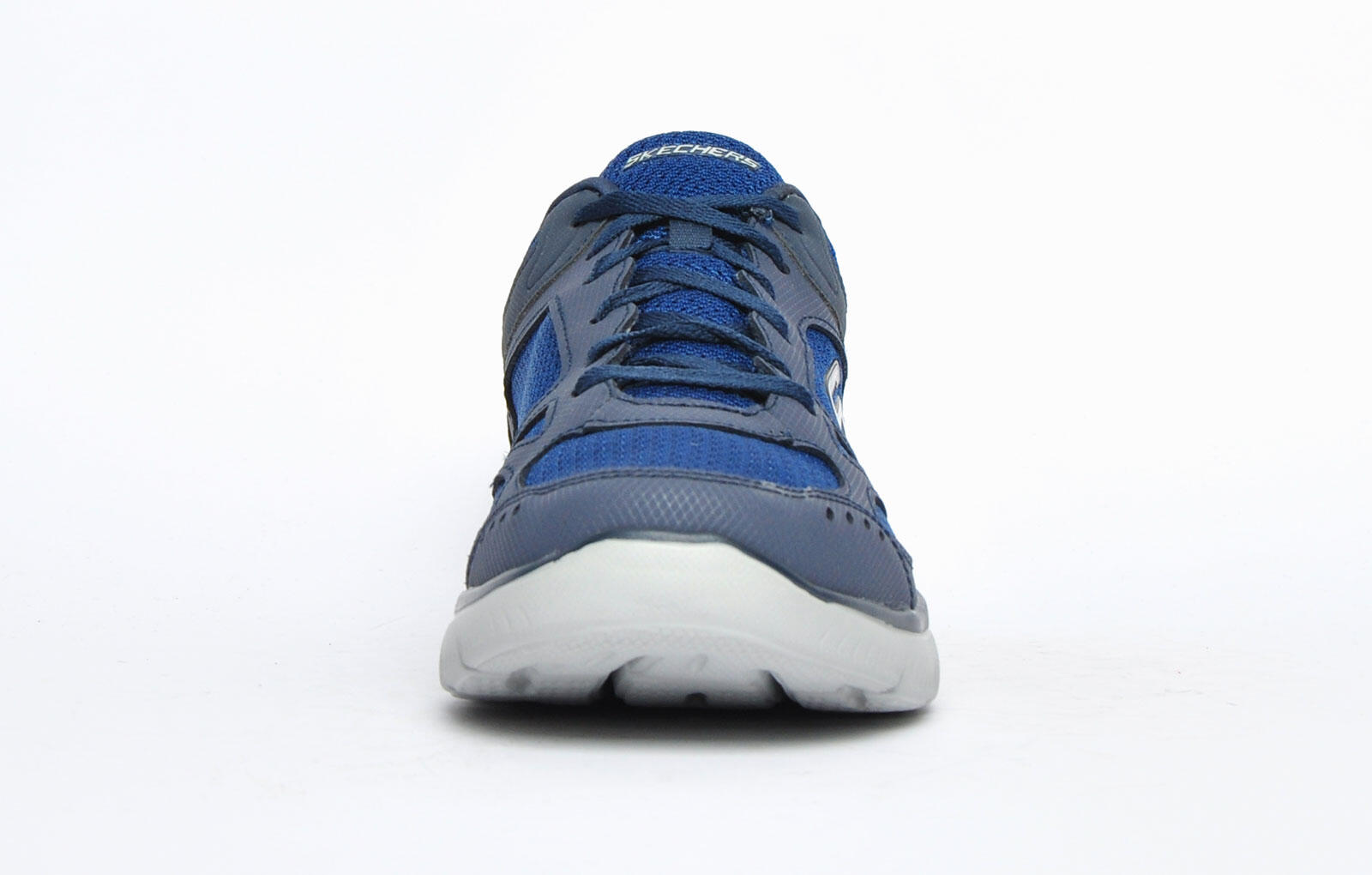 Zapatillas Deportivas Caminar Hombre Skechers 52812_NVY Azul marino con Cordones 5/5