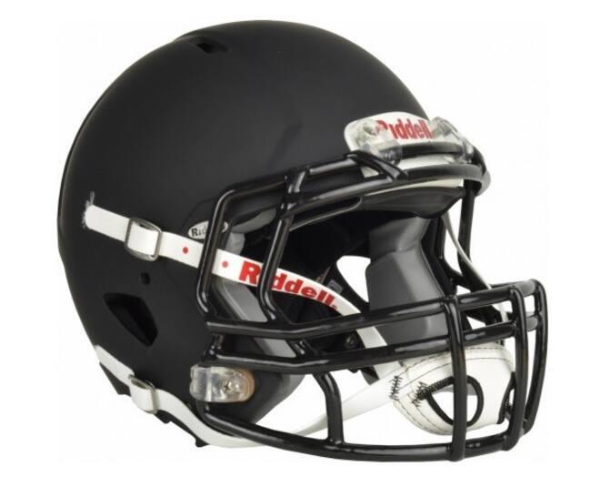 Capacetes para jovens riddell victor-i painted l/xl cardinal