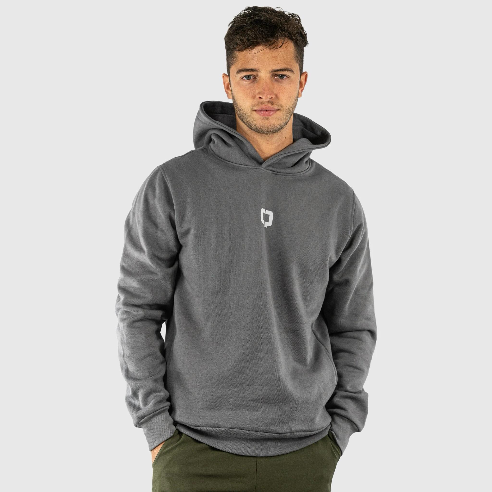 Stylish Hoodie Cinza 3/7
