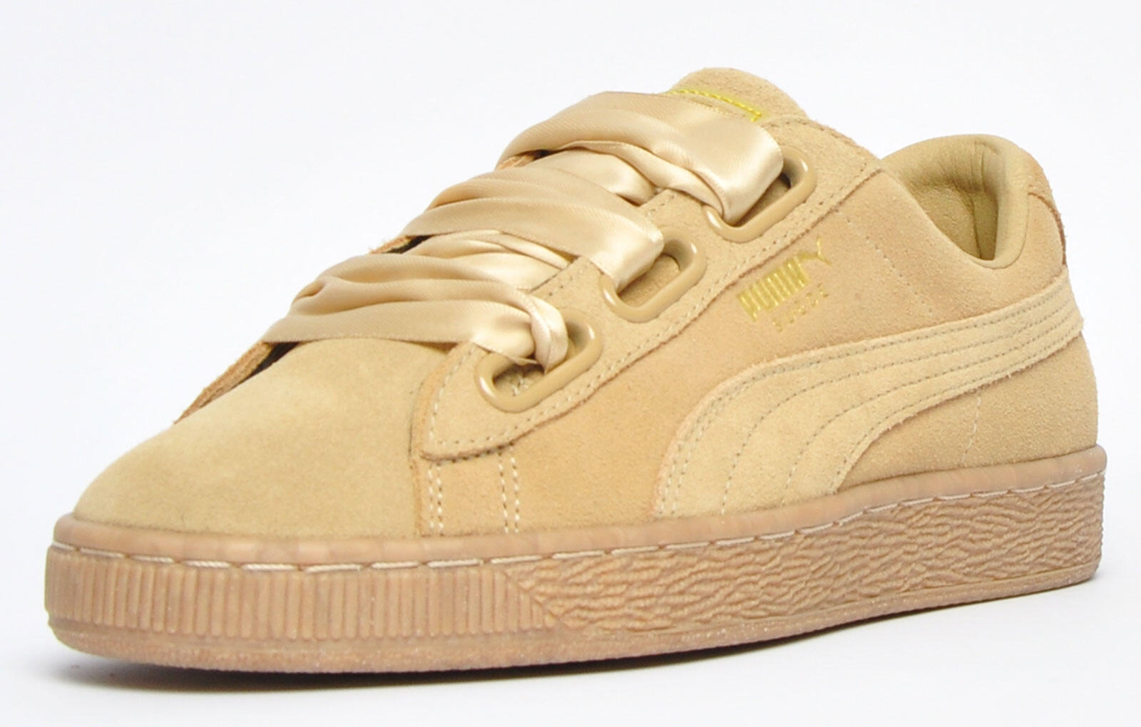Puma Suede Heart Leopard Womens Girls 2/5