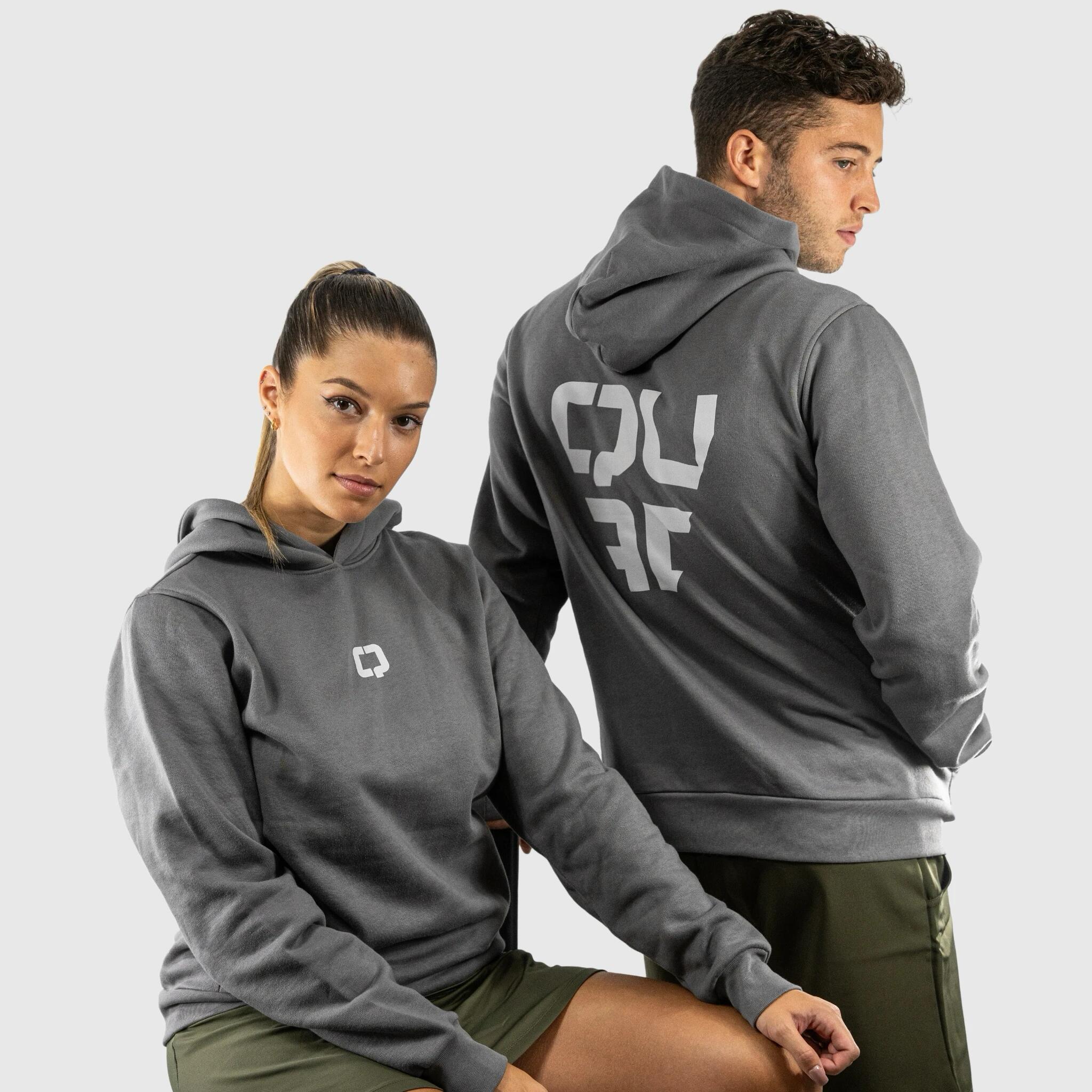 Stylish Hoodie Cinza 2/7