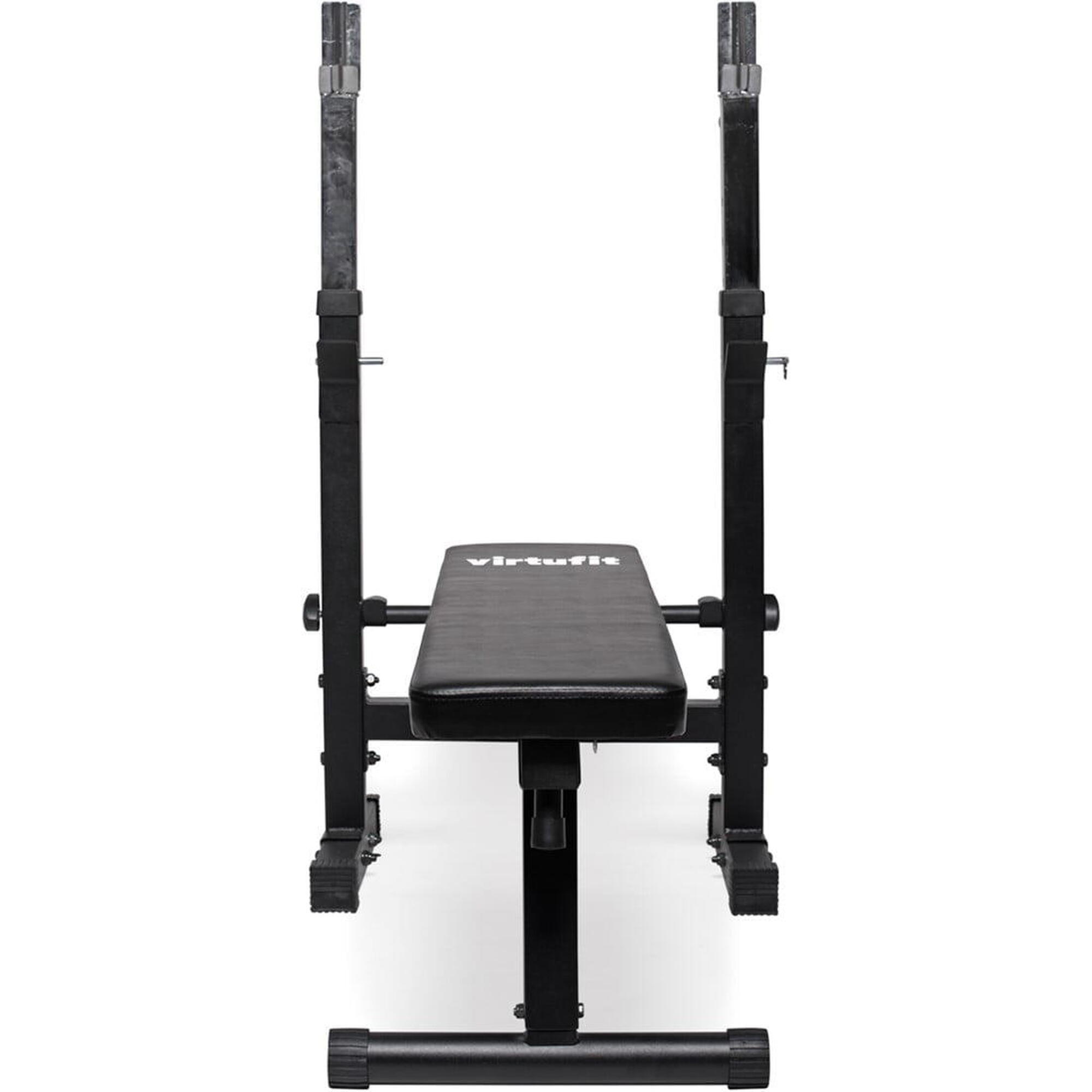BANCA DE ANTRENAMENT GREUTATI SI ABDOMEN AJUSTABILA VIRTUFIT COMPACT