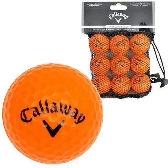 Callaway Soft flight 9 pack Oefen Zachte Golfbal Unisex Oranje