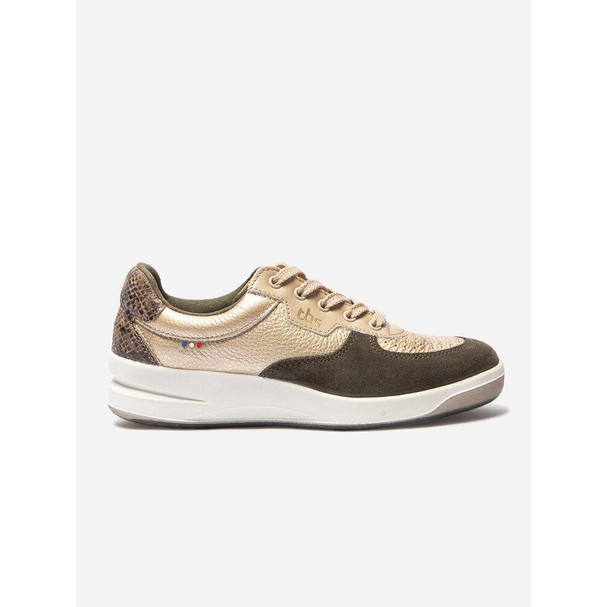 Tbs - Baskets Made In France Femme - Bettyli Jaune/orange - Chaussures De Sport - Jaune - 36 - Decathlon